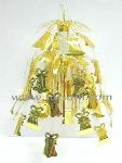 TS60005GOL     30CM GOLDEN BELL FOIL DANGLE 